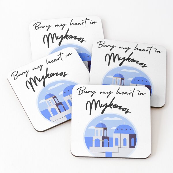 Item preview, Bury My Heart in Mykonos designed and sold by Foxy Candy.