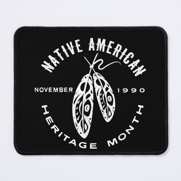 Item preview, Native American Heritage Month November white design vintage style designed and sold by Jdawnink.