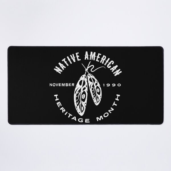 Item preview, Native American Heritage Month November white design vintage style designed and sold by Jdawnink.