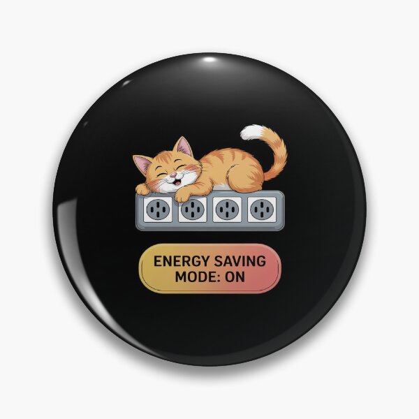 Item preview, Energy Saving Mode Wide Font Chill designed and sold by ticlitule.