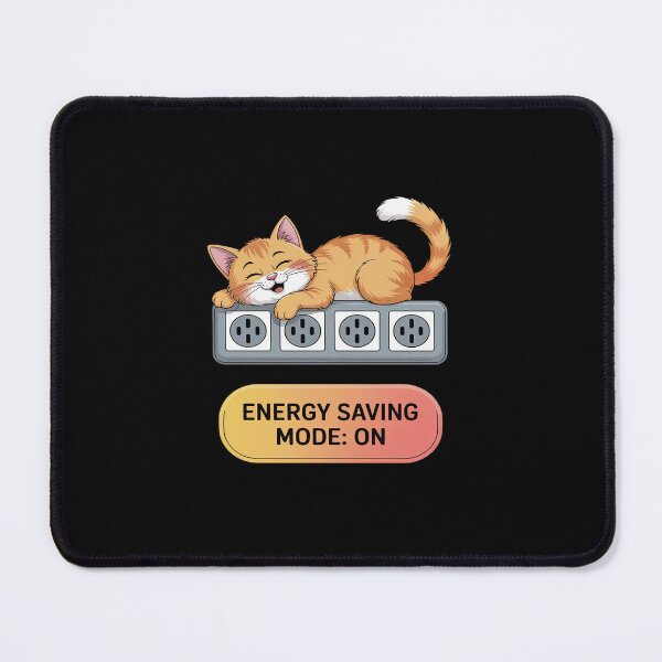 Item preview, Energy Saving Mode Wide Font Chill designed and sold by ticlitule.