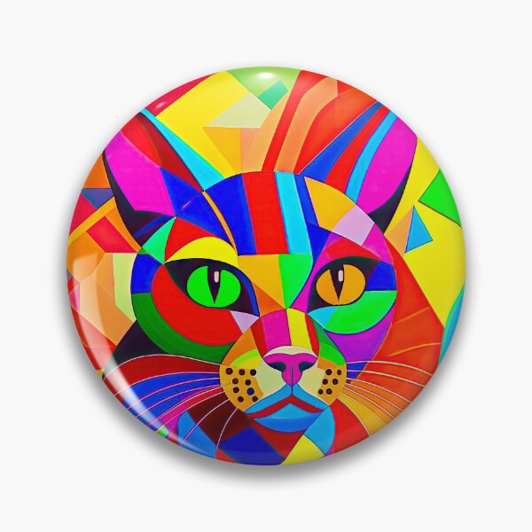 Item preview, Constructivist Kaleidoscope Cat designed and sold by LanaGustavsson.