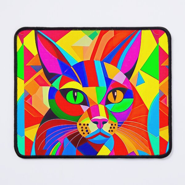 Item preview, Constructivist Kaleidoscope Cat designed and sold by LanaGustavsson.