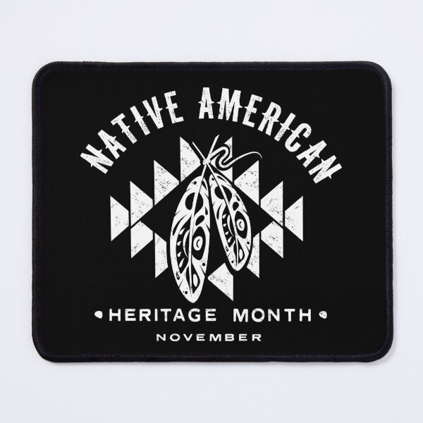 Item preview, Native American Heritage Month November white design vintage style designed and sold by Jdawnink.