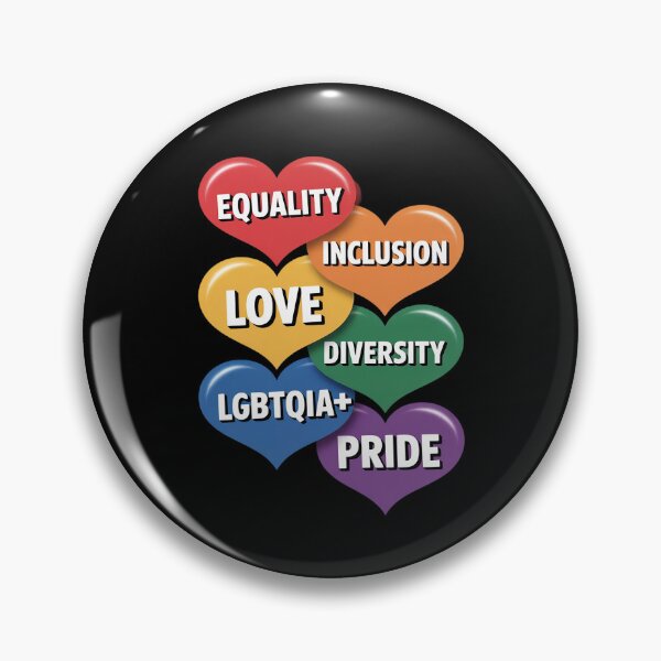 Item preview, EQUALITY- INCLUSION- DIVERSITY- LOVE- PRIDE- LGBTQIA+ designed and sold by ticlitule.