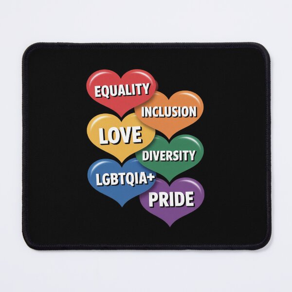 Item preview, EQUALITY- INCLUSION- DIVERSITY- LOVE- PRIDE- LGBTQIA+ designed and sold by ticlitule.