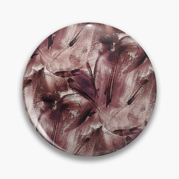 Item preview, Painterly Floral Abstract Pattern in Reddish Brown designed and sold by Artistestella.
