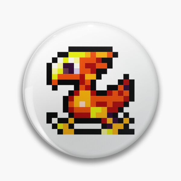 Item preview, Final Fantasy - 8-Bit Red Chocobo designed and sold by manibreen.