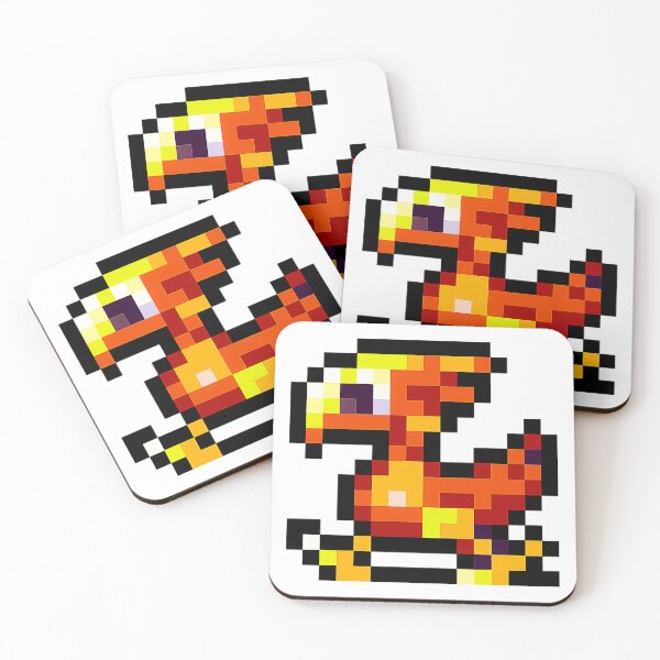 Item preview, Final Fantasy - 8-Bit Red Chocobo designed and sold by manibreen.