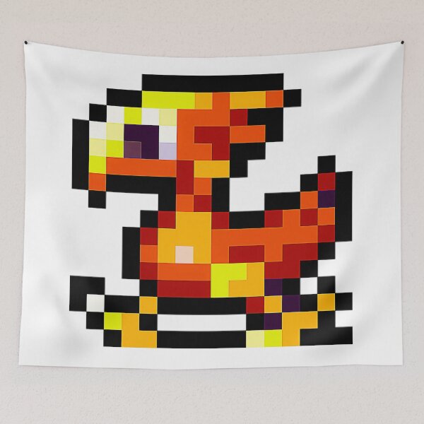 Item preview, Final Fantasy - 8-Bit Red Chocobo designed and sold by manibreen.