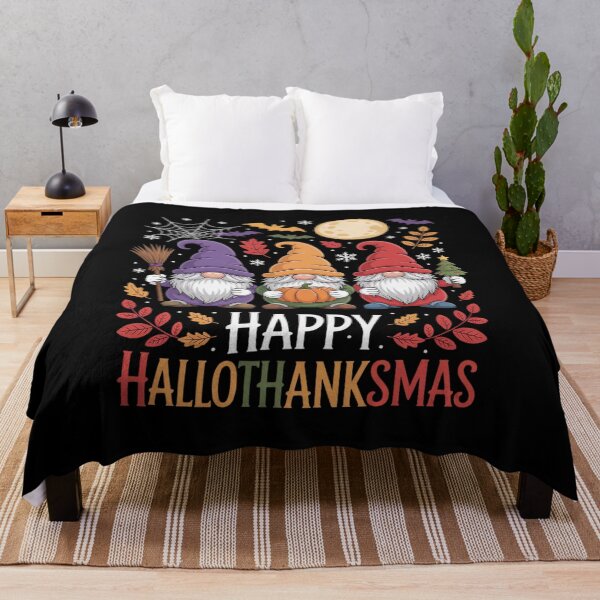 Item preview, Gnomes Lovers Halloween Merry Christmas Xmas Cute designed and sold by FranzFriesen.