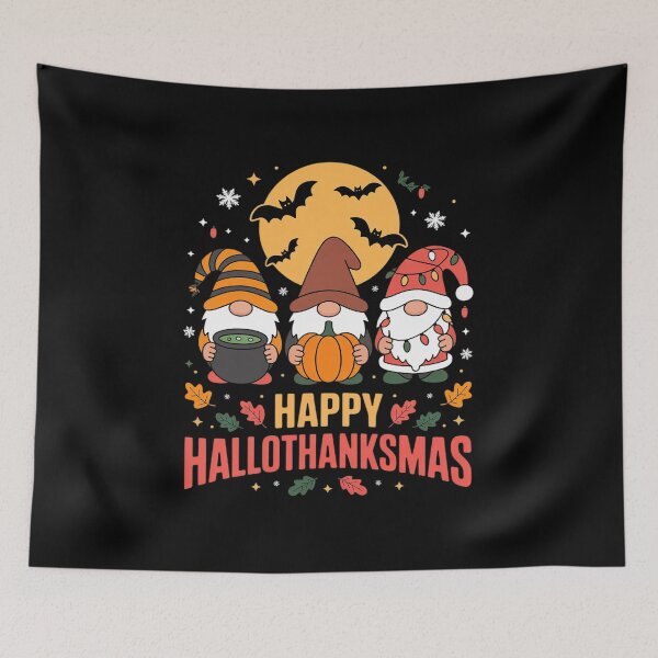 Item preview, Gnomes Lovers Halloween Merry Christmas designed and sold by RayArmstrong.