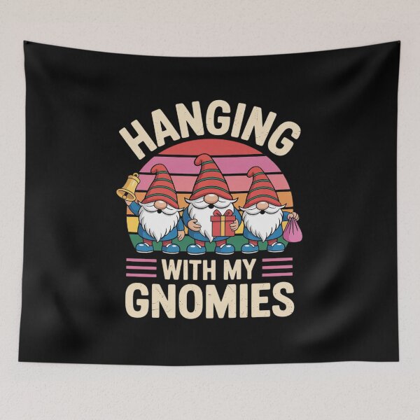 Item preview, Gnomies Funny Gnomes Christmas Lovers designed and sold by HaileyRobel.