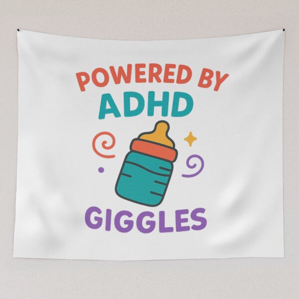 Item preview, Powered by ADHD Giggles – Cute Baby Design designed and sold by MomParentADHD.