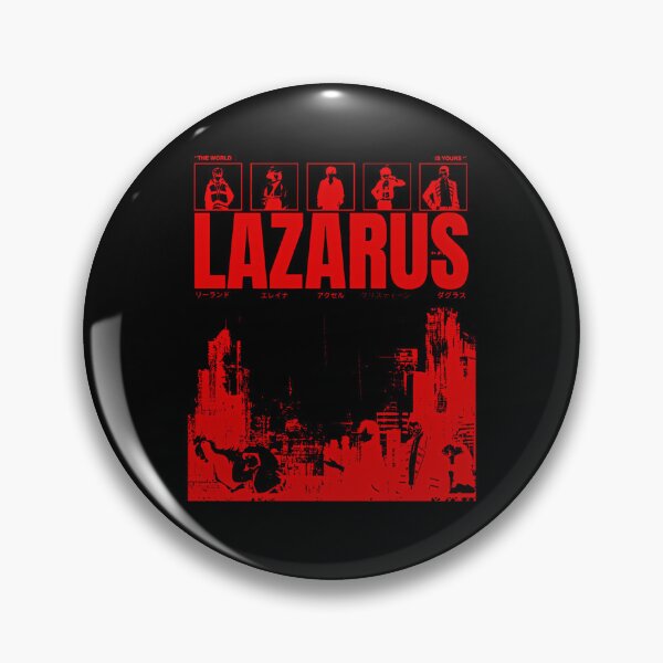 Item preview, L.aza.rus Inspired Futuristic Sci Fi Anime Action Graphic Art designed and sold by PinkieDonnie.