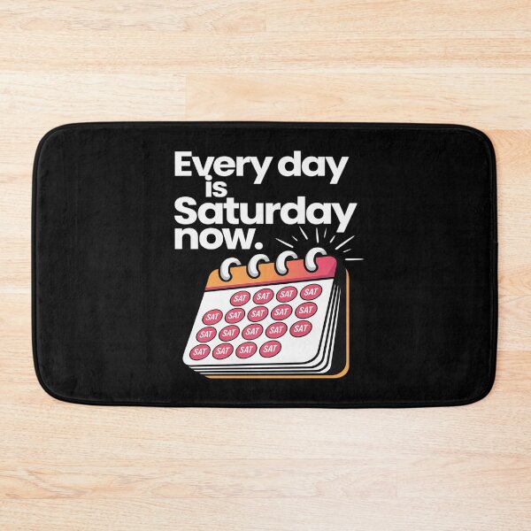 Item preview, Every Day Is Saturday Now Calendar designed and sold by ticlitule.