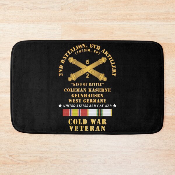 Item preview, Army - 2nd Battalion, 6th Artillery  - King of Battle - BR -  Coleman Kaserne, Gelnhausen, West Germany X 300 designed and sold by Military Insignia Products.