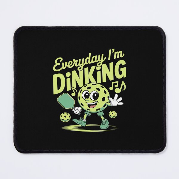 Item preview, Everyday I'm Dinking Pickleball Neon Cursive designed and sold by BiellaSar.
