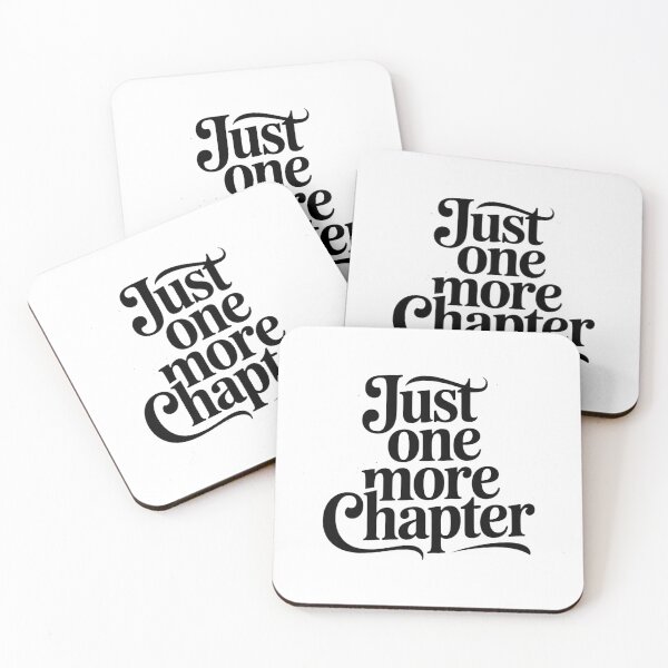 Item preview, Just One More Chapter | Book Lover Reading Quote Design designed and sold by Love Between Pages.