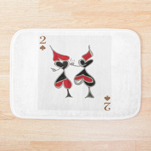 Item preview, Two of Spades – Abstract Playing Card Art designed and sold by Ateliê dos Naipes .