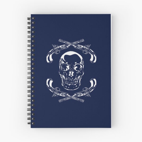 Item preview, hand drawn skulls and pistols, dark weapons of death by kill shot designed and sold by GuamanWend.