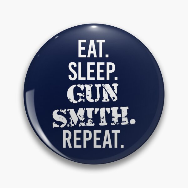 Item preview, Eat Sleep Gun Smith Repeat  designed and sold by GuamanWend.