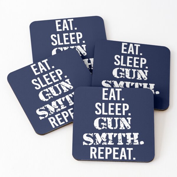 Item preview, Eat Sleep Gun Smith Repeat  designed and sold by GuamanWend.