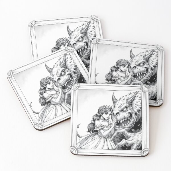 Item preview, Princess and the Horned Beast designed and sold by Jeff's Good Mojo Dojo.