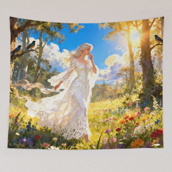 Item preview, Maiden in a Meadow designed and sold by Sharon Schwalbe.