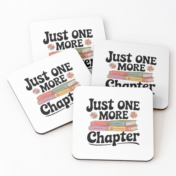 Item preview, Just One More Chapter | Book Lover Reading Quote Design designed and sold by Love Between Pages.