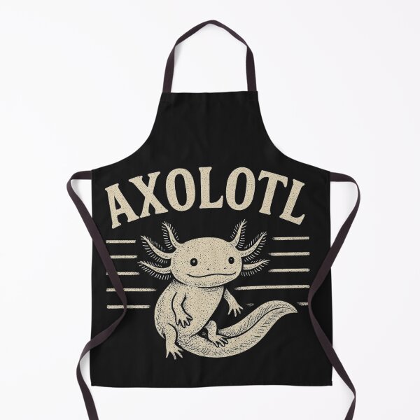 Item preview, Vintage Ghost Axolotl – Halloween designed and sold by BriSher.