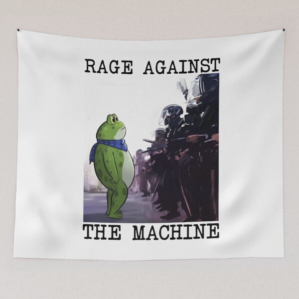 Item preview, Portland Frog Protest  designed and sold by SylviaLane12.