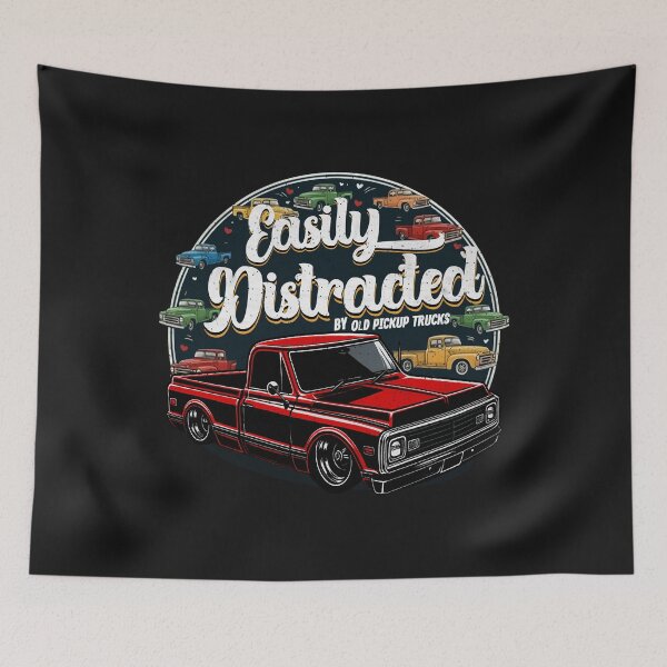 Item preview, Retro Lowrider Truck Fan T-Shirt designed and sold by TinaMDedrick.