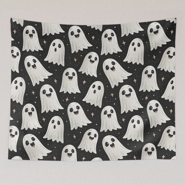 Item preview, Cute White Ghosts designed and sold by Sarah Walton.