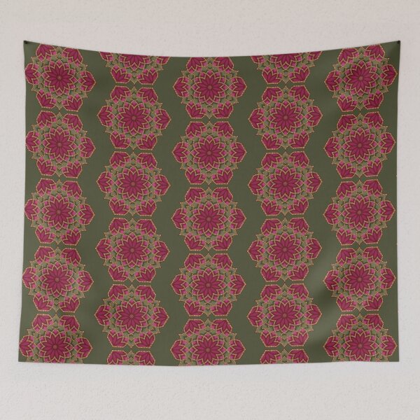 Item preview, Twelvepoint Geometric Flower designed and sold by Deanna Gardam.
