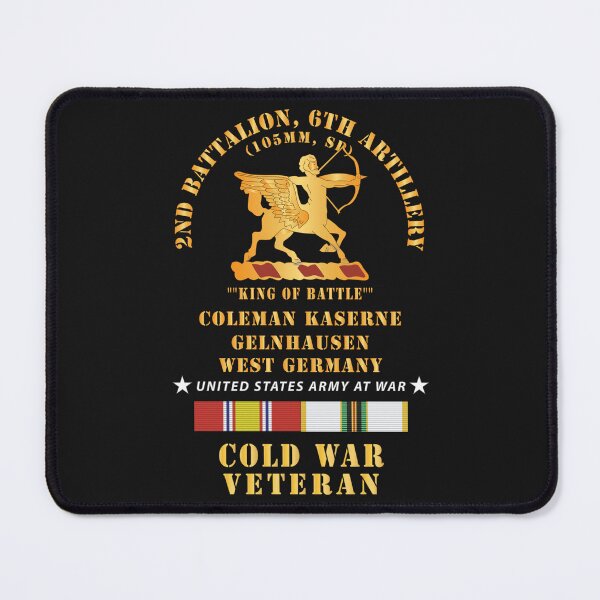 Item preview, Army - 2nd Battalion, 6th Artillery - King of Battle - DUI - Coleman Kaserne, Gelnhausen, West Germany X 300 designed and sold by Military Insignia Products.
