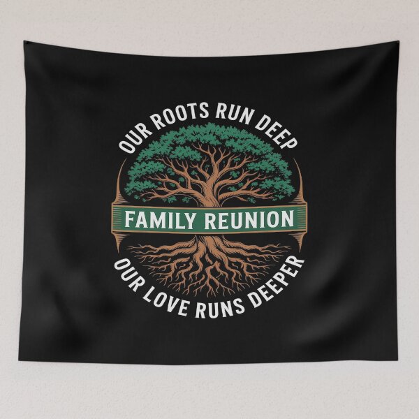 Item preview, Family Reunion Shirt – Our Roots Run Deep, Our Love Runs designed and sold by BiellaSar.