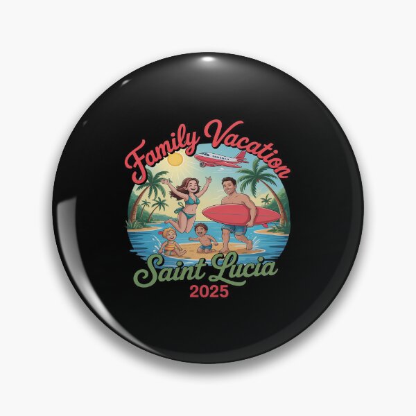 Item preview, Family Vacation In Saint Lucia 2025 Making Memories Together designed and sold by BiellaSar.