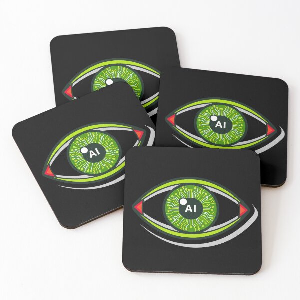 Item preview, AI Eye of Intelligence Futuristic Vision designed and sold by NxtGenDesigns.