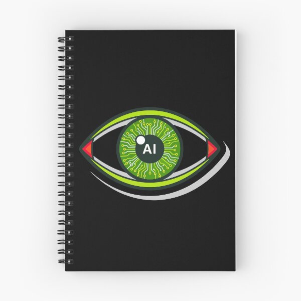 Item preview, AI Eye of Intelligence Futuristic Vision designed and sold by NxtGenDesigns.