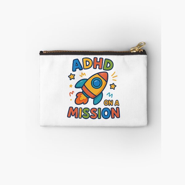 Item preview, ADHD On a Mission – Motivational Rocket Design designed and sold by MomParentADHD.