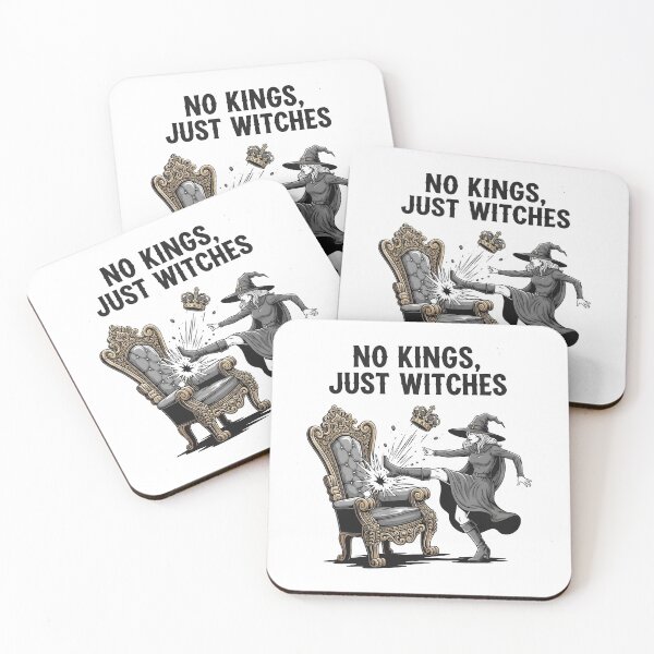 Item preview, No Kings Just Witches designed and sold by jillianhanna.
