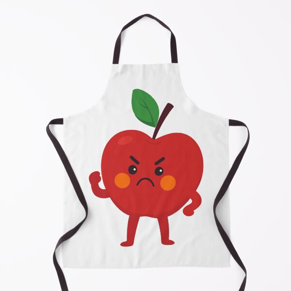 Item preview, angry funny cartoon fruits expression face designed and sold by reazdrain.