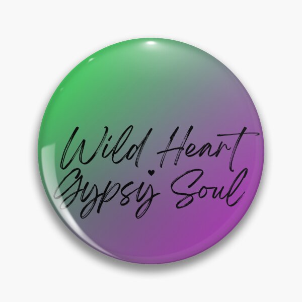 Item preview, Wild heart grn to purple designed and sold by RedneckGypsy.