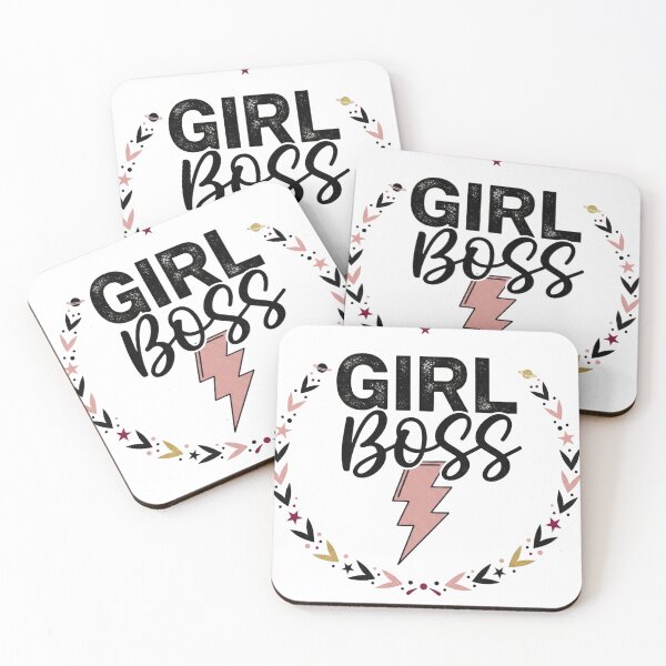 Item preview, ​"GIRL BOSS" Digital Design - Women's Empowerment Clipart designed and sold by ZyVoAli.