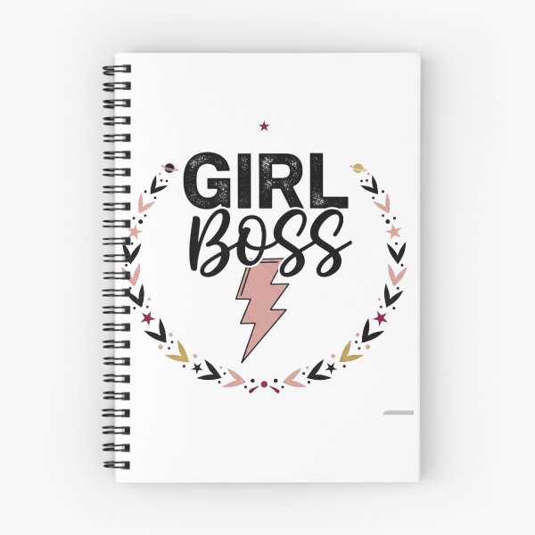 Item preview, ​"GIRL BOSS" Digital Design - Women's Empowerment Clipart designed and sold by ZyVoAli.