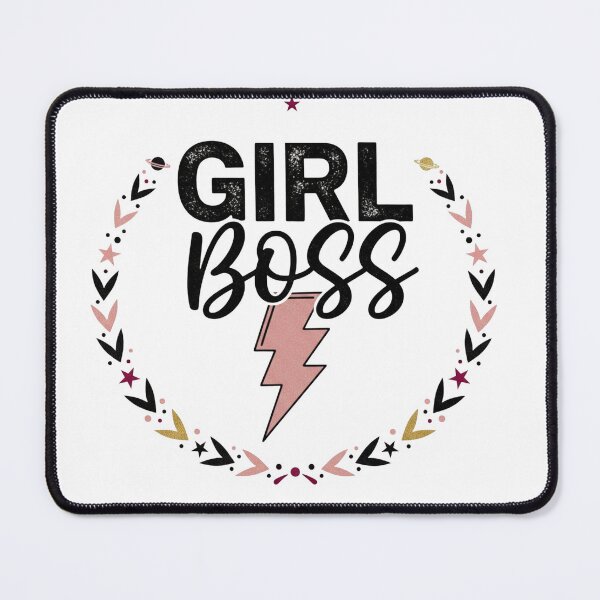 Item preview, "GIRL BOSS" Digital Design - Women's Empowerment Clipart designed and sold by ZyVoAli.
