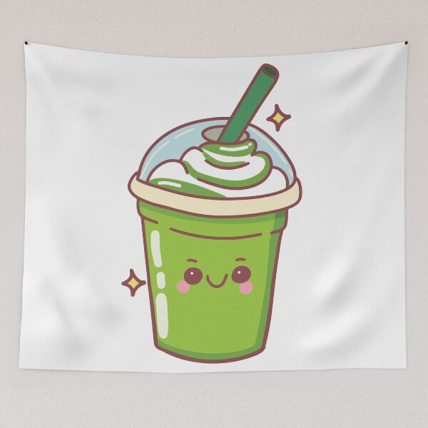 Item preview, Matcha kawaii designed and sold by Dorcidesigns.