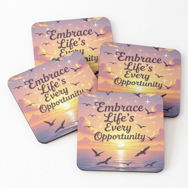 Item preview, Sunset Soar: Embrace Life's Every Opportunity designed and sold by HealwithLove.