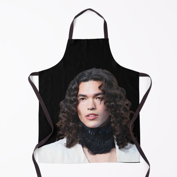 Item preview, Conan Gray – Elegant Curly Hair Portrait in Minimalist Indie Style designed and sold by aziakuboires.